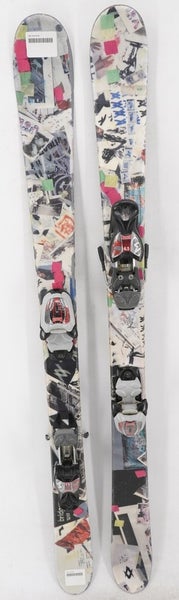 Volkl Bridge Twin Tip Kids Skis with Bindings - 128 cm Used