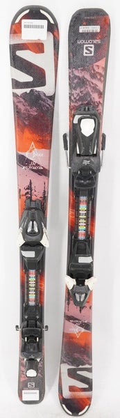 Salomon Q-Max Jr. Kids Skis with Bindings - 110 cm Used