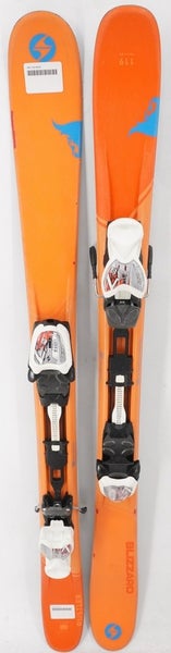 Blizzard Rustler Twin Tip Junior Skis with Bindings - 119 cm Used