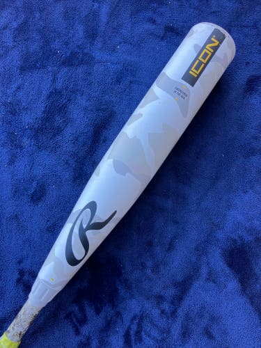 2025 Rawlings Icon Composite Bat USSSA Certified (-5) Composite 25 oz 30" (Used)