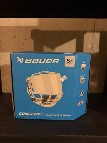 Bauer Concept 3 Full Shield Full Cage (Used)
