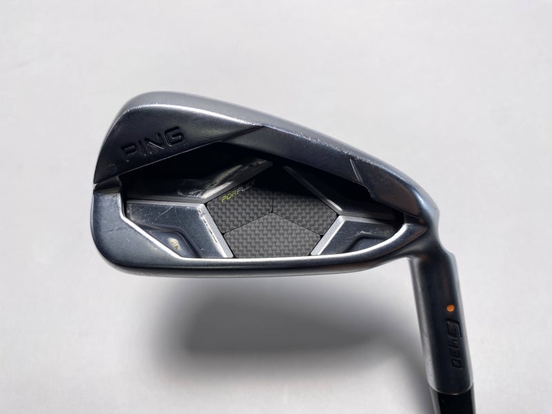 Ping G430 Single 6 Iron Orange Dot 2* Flat UST Mamiya Recoil Dart F3 75g Mens RH