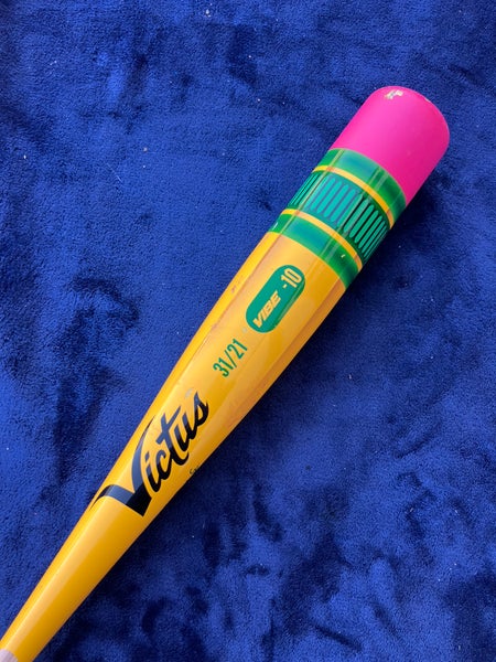 2024 Victus Vibe Alloy Bat USABat Certified (-10) Alloy 21 oz 31" (Used)