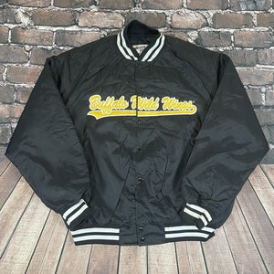 Vintage Buffalo Wild Wings Bdubs Bomber Jacket Rare Made In The USA Mens Size XL