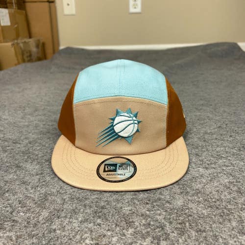 Phoenix Suns Mens Hat Adjustable Brown Blue 5 Panel Basketball Basketball NEW