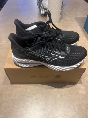 Black Men's Size M 11.0 Mizuno Wave Inspire 21 Running Shoes