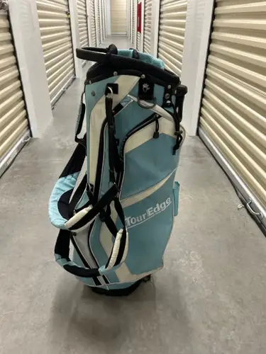 Tour Edge Hot Launch 2 Golf Bag - Light Weight Cart Bag - 6 Way Divider Turqoise
