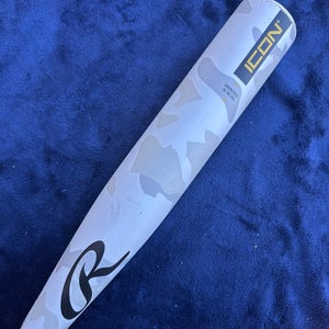 2025 Rawlings Icon Composite Bat USSSA Certified (-5) Composite 26 oz 31" (Used)