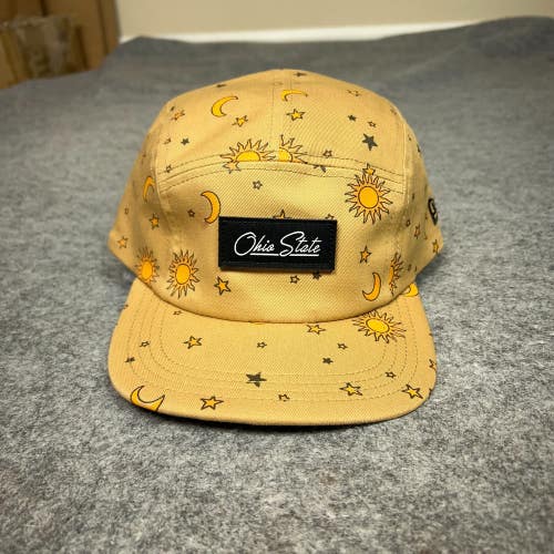 Ohio State Buckeyes Mens Hat Adjustable Brown 5 Panel Cap College New Era NEW