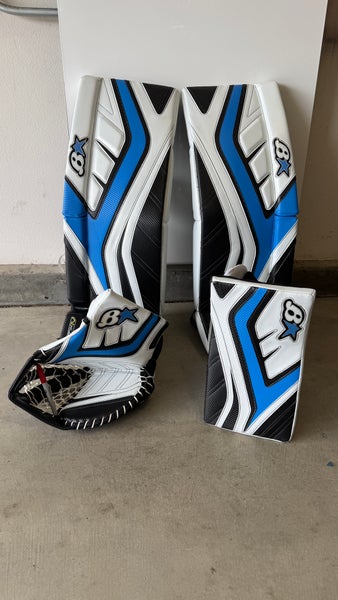 34" Brian's G-Netik Pro 4 Full Right Goalie Full Set (New)