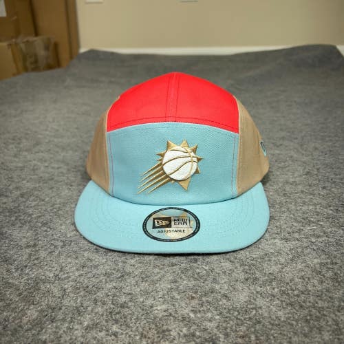 Phoenix Suns Mens Hat Adjustable Blue Brown 5 Panel Basketball Basketball NEW