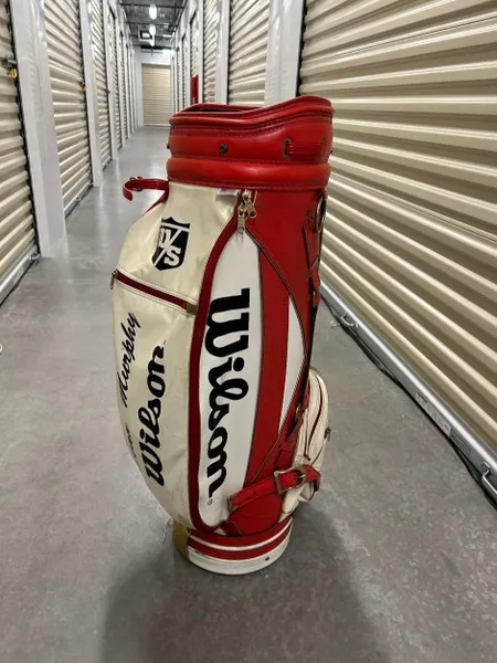 PGA Player Sean Murphy Personally Owned Tour Used Wilson Pro Staff Golf Bag