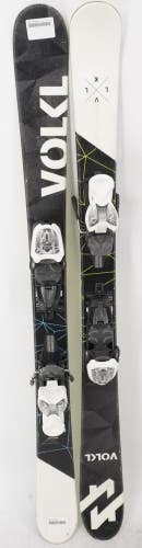 Volkl Wall Jr. Twin Tip Kids Skis with Bindings - 118 cm Used