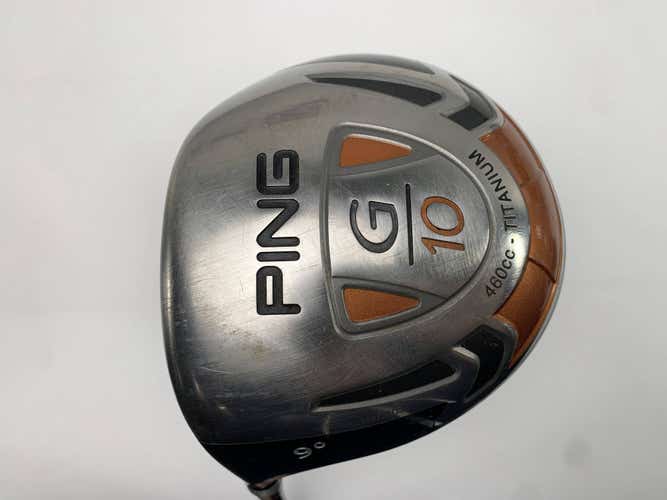 Ping G10 Driver 9* Grafalloy Pro Launch Red Stiff Graphite Mens LH