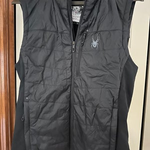 Black Men's Spyder Vest Size Small