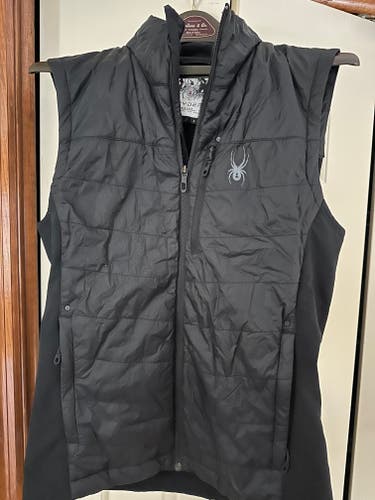 Black Men's Spyder Vest Size Small