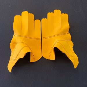 13” Bauer Hyperlite Palms AX Suede Sport Gold Replacement Palms