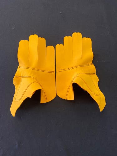 13” Bauer Hyperlite Palms AX Suede Sport Gold Replacement Palms