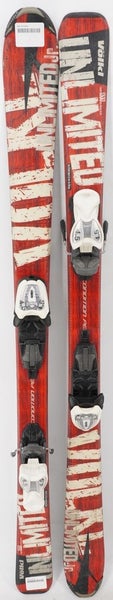 Volkl Unlimited Jr. Kids Skis with Bindings - 130 cm Used