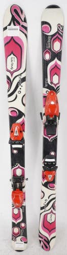 K2 Luv Bug Kids Skis with Bindings - 124 cm Used