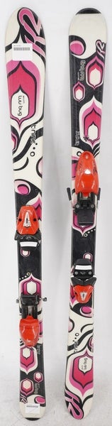 K2 Luv Bug Kids Skis with Bindings - 124 cm Used