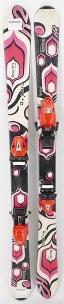 K2 Luv Bug Kids Skis with Bindings - 124 cm Used