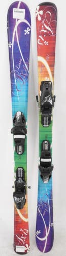Axis Luna Kids Skis with Bindings - 130 cm Used