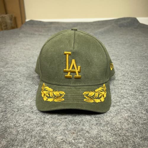 Los Angeles Dodgers Mens Hat Snapback Green Cap New Era X Alpha Industries MLB