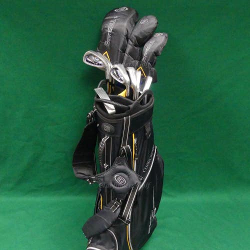 JUNIOR US Kids TS3-63 v5 Tour Series 11-Piece Golf Club Set w/ Stand Bag