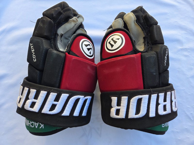 Used Arizona Kachinas Warrior Covert Pro Gloves Size 13" (Black, Green, and Red)