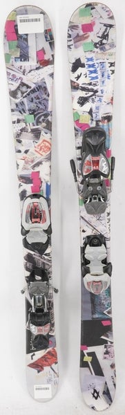 Volkl Bridge Twin Tip Kids Skis with Bindings - 108 cm Used