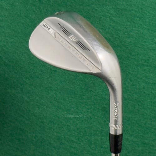 Titleist Vokey SM8 Chrome 58-8M 58 Lob Wedge Vokey Design Steel Wedge Flex