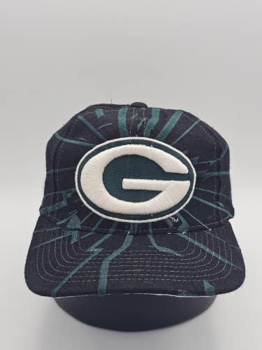 Vintage RARE Green Bay Packers NFL Starter 100% Wool Collision Hat Vtg Snapback