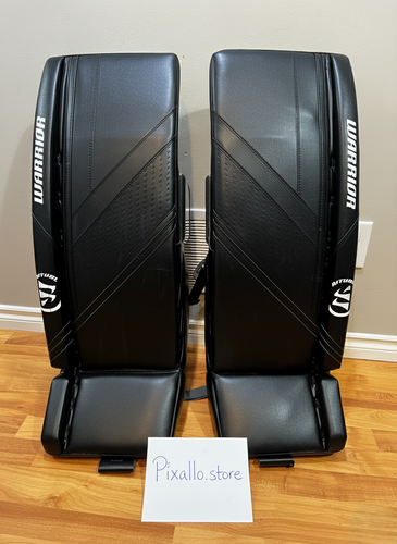 Warrior Ritual G6 E+ Senior Goalie Leg Pads – 32" +1.5” (Used) (READ DESCRIPTION)