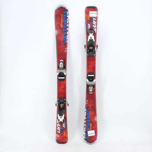 Nordica Hotrod Kids Skis with Bindings - 100 cm Used