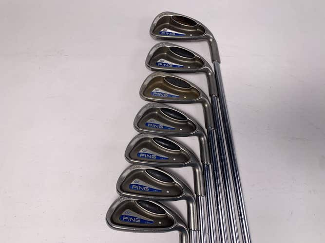 Ping G2 Iron Set 4-PW White Dot 3* Up Cushin Regular Steel Mens RH