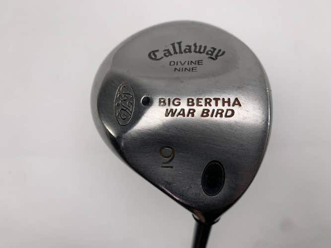 Callaway Big Bertha Warbird 9 Fairway Divine Nine RCH 90 Regular Graphite RH