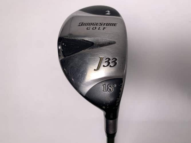 Bridgestone J33 2 Hybrid 18* Aldila NV Green 36g Stiff Graphite Mens RH