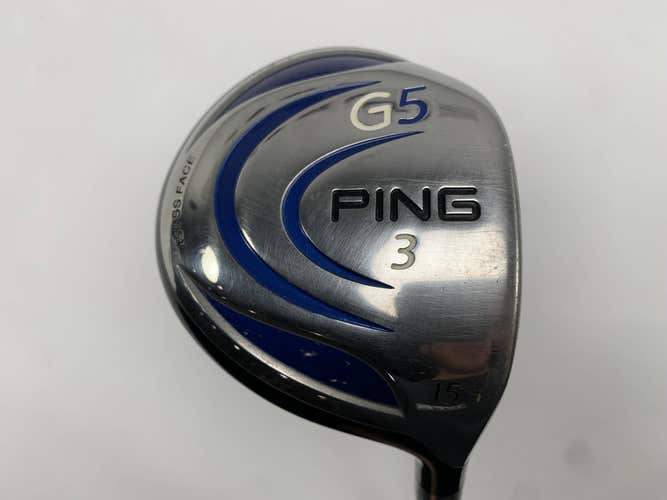 Ping G5 3 Fairway Wood 15* TFC100 Regular Graphite Mens RH