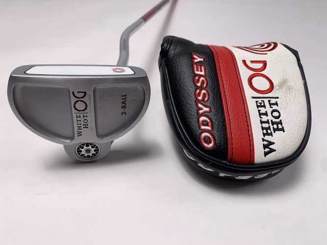 Odyssey White Hot OG 2-Ball Putter 35" Mens RH HC