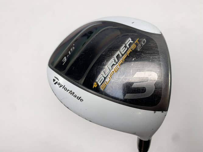 TaylorMade Burner Superfast 2.0 3 Fairway Wood 15* Matrix Ozik XCON-4.8 Stiff RH