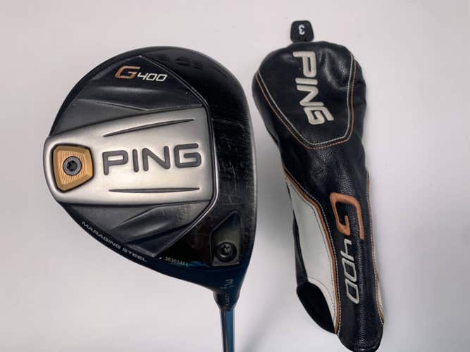 Ping G400 3 Fairway Wood 14.5* Fujikura Vista Pro 55 Regular Graphite Mens RH HC