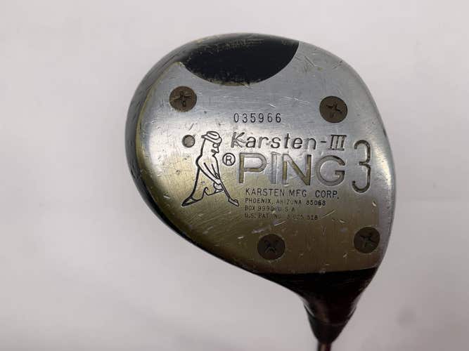 Ping Karsten III 3 Fairway Wood 15* ZZ - Lite Stiff Steel Mens RH