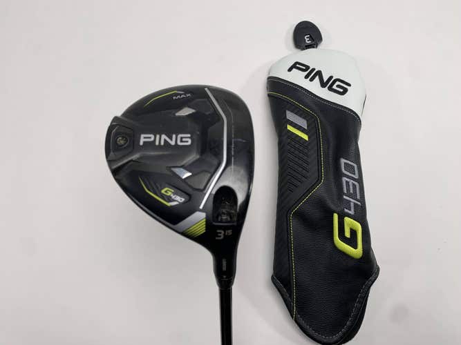 Ping G430 Max 3 Fairway Wood 15* HZRDUS RDX Smoke Red 6.0 70g Stiff RH HC