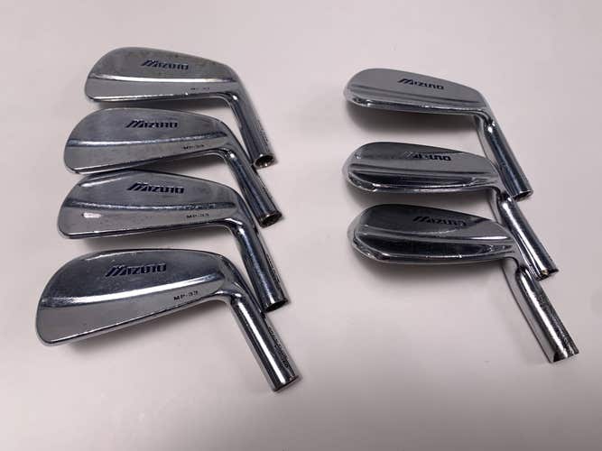 Mizuno MP 33 Iron Set 4-PW HEADS ONLY Mens RH