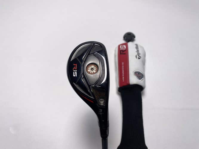 TaylorMade R15 Black 3 Hybrid 19* Fujikura Pro 2.0 7-S Stiff Graphite Mens RH HC