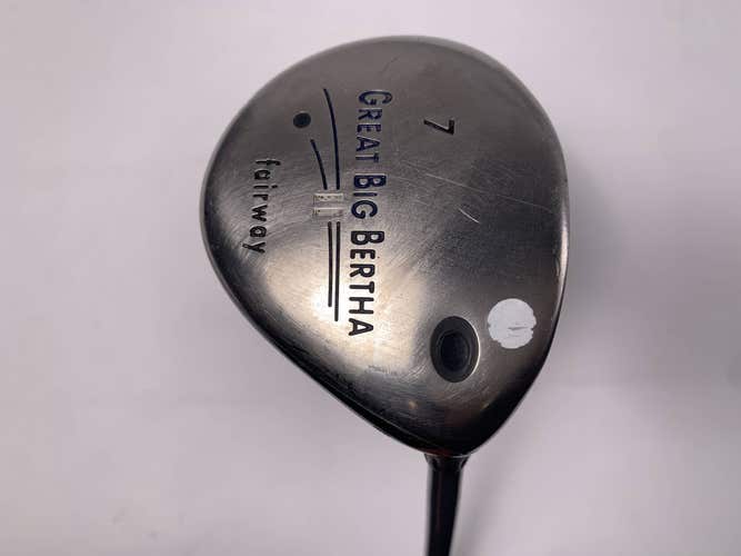 Callaway Great Big Bertha II 7 Fairway Wood 21* GBB System 60 Ladies RH