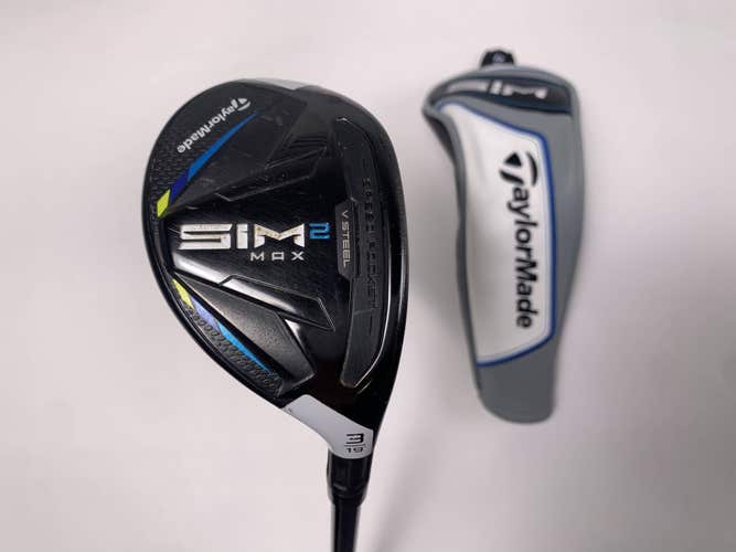 TaylorMade SIM2 MAX Rescue 3 Hybrid 19* Fujikura Ventus Blue 6R Regular RH HC