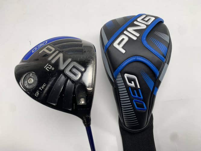 Ping G30 SF Tec Driver 12* TFC 419 Soft Regular Senior Graphite Mens RH HC