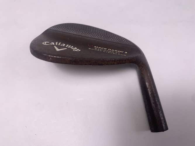 Callaway Mack Daddy 2 Slate Raw Gap Wedge GW 50* 12 Bounce HEAD ONLY Mens RH